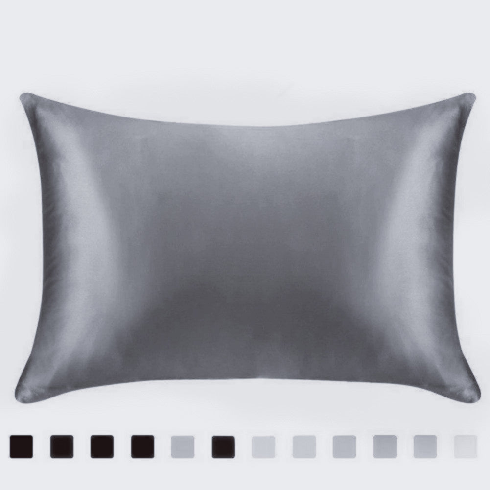 Satin pillowcase in gray