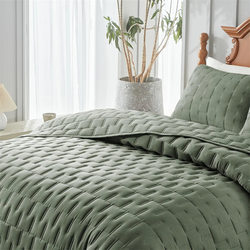 Quilted Coverlet Set