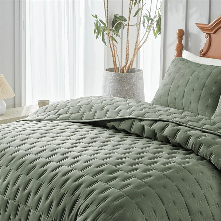 Quilted Coverlet Set