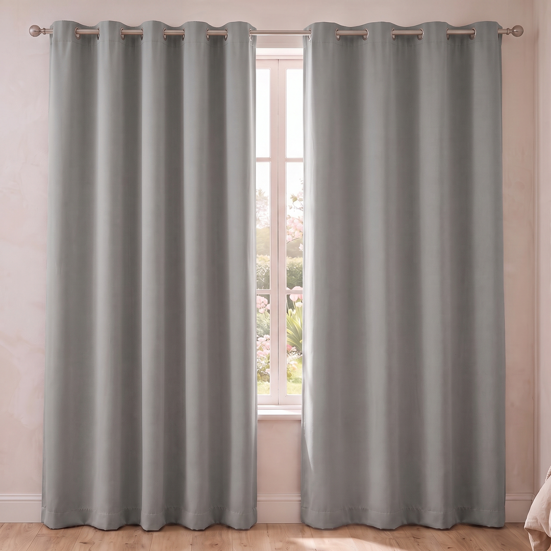 Blackout Curtain Panel in Gray