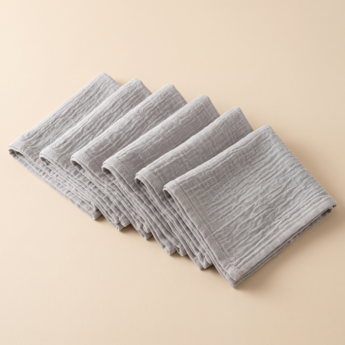 Cotton Gauze Napkins – Set of 6