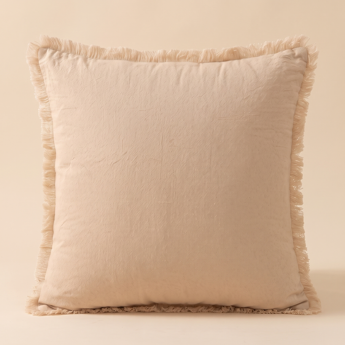 Fringed Pillow Cover