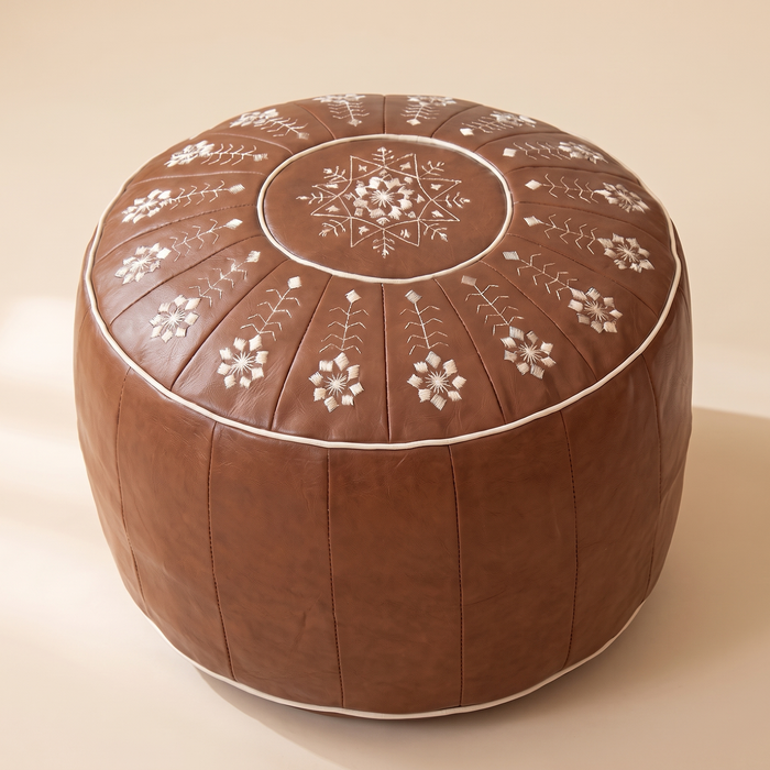 Moroccan Pouf Cover – Unstuffed