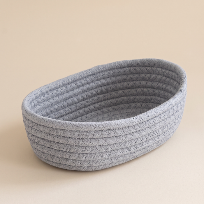 Oval Rope Basket – Cotton Rope