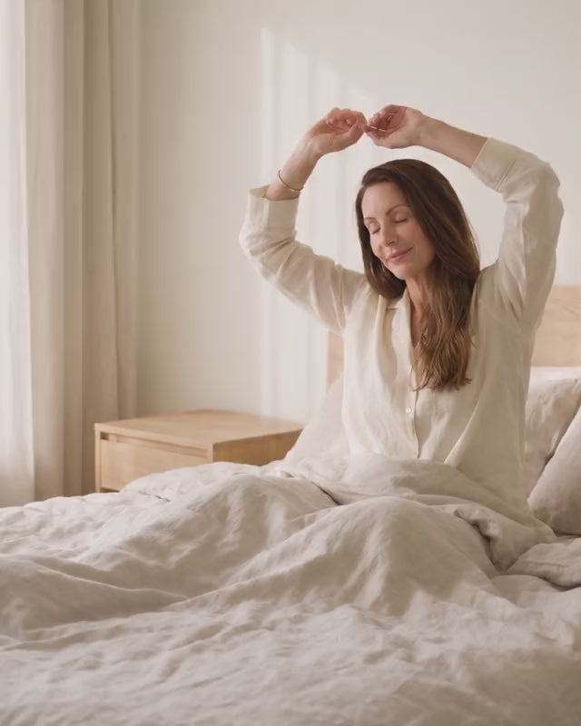 Linen that breathes.