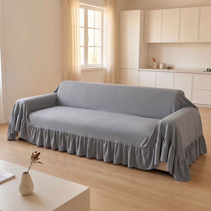 Ruffled Couch Cover