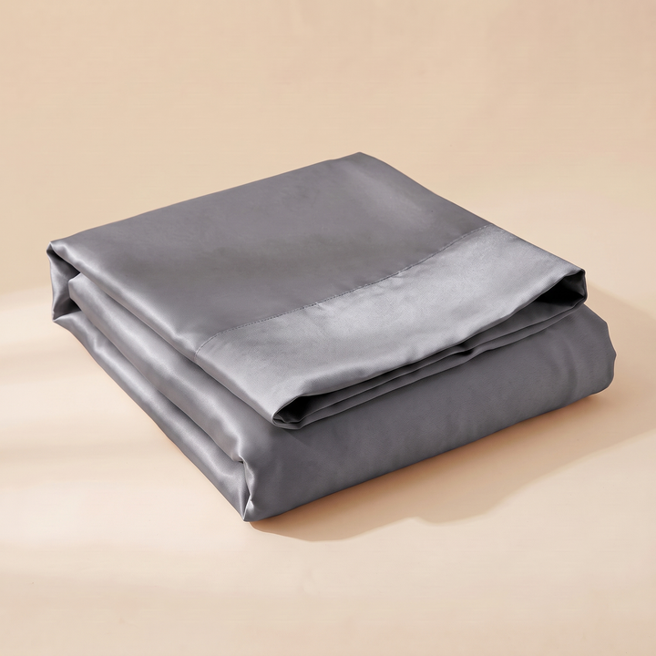 Satin Pillowcase for Hair in Gray