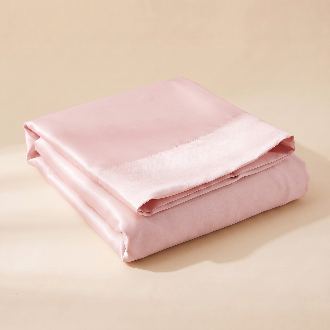 Satin Pillowcase for Hair in Pink