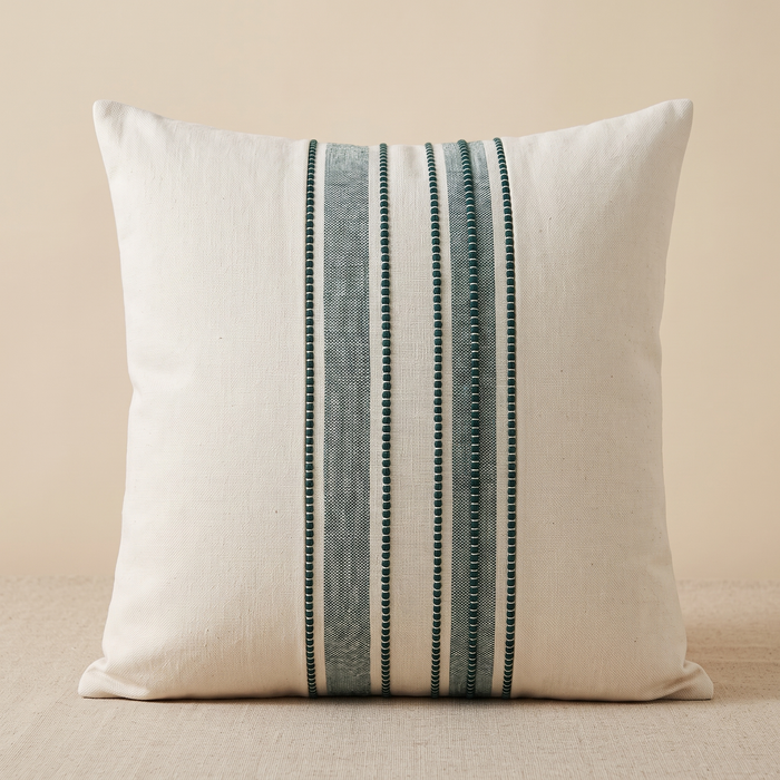 Striped Throw Pillow Cover