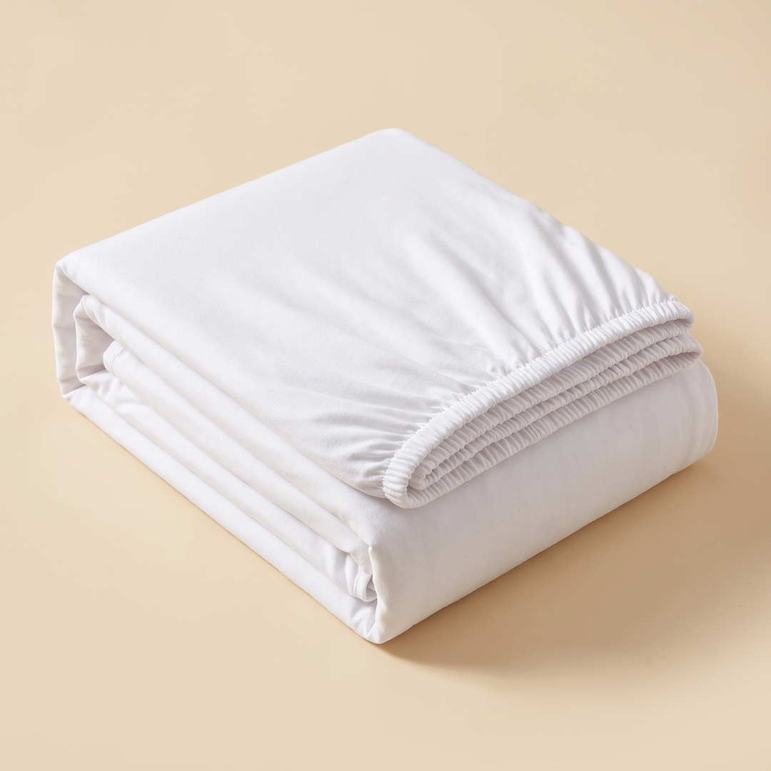 Waterproof Mattress Protector – Deep Pocket in White